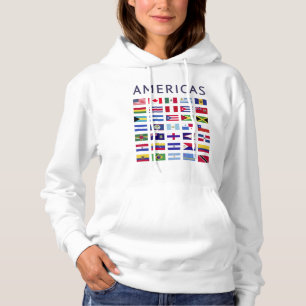 Camiseta Country Flags Americas National Flags America