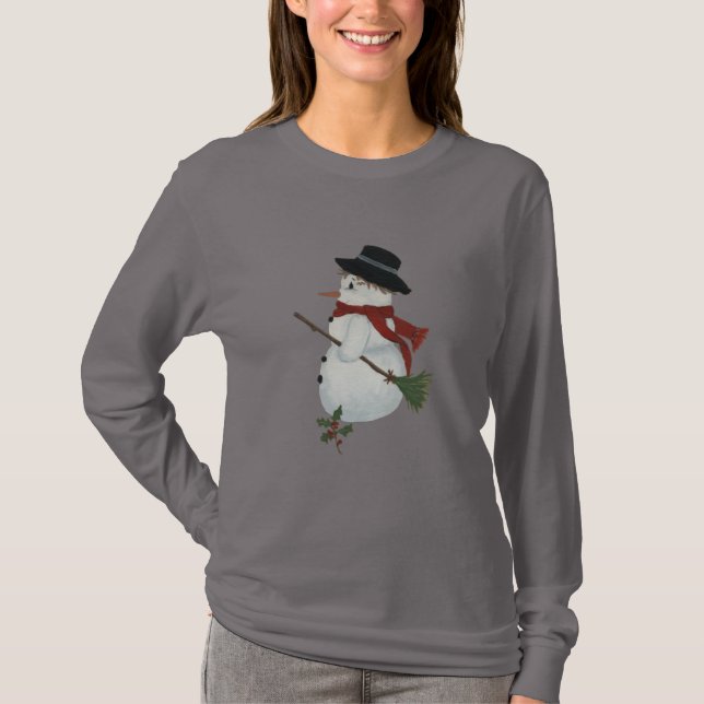 Camiseta Country Snowman Shirt (Frente)