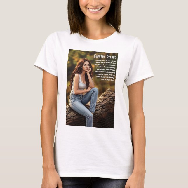 Camiseta Country Strong (Frente)