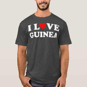 Camiseta Country Viagem Souvenir I Love Guiné