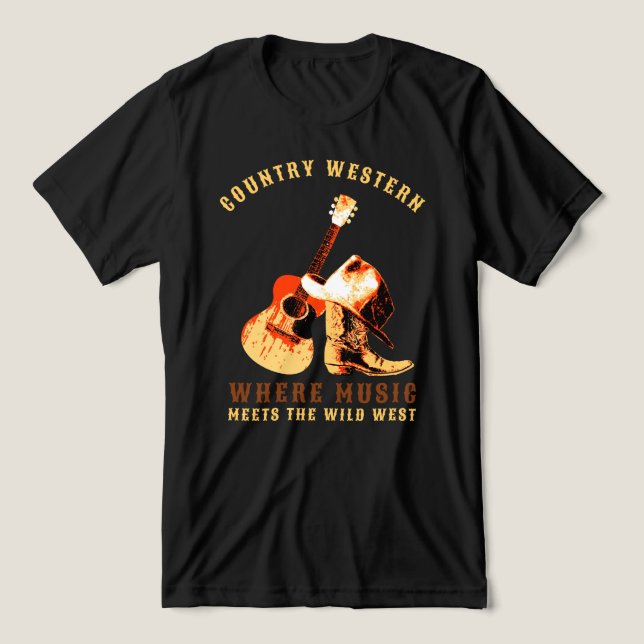Camiseta Country Western (Design frontal)