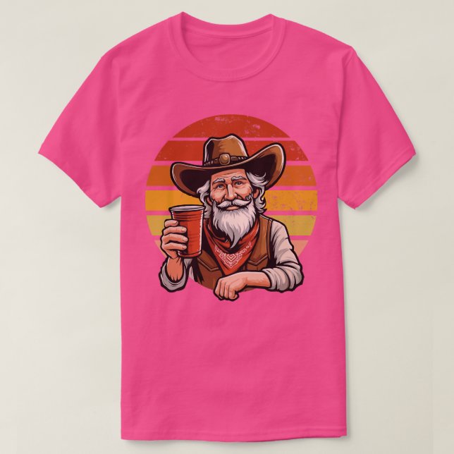 Camiseta Country Western Cowboy 1 (Frente do Design)