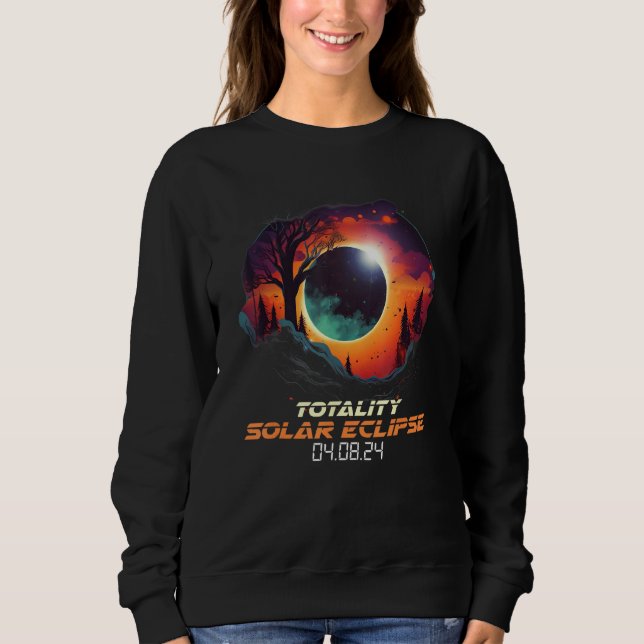 Camiseta Countryside Total Solar Eclipse 2024 Totality (Frente)