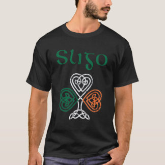 Camiseta County Sligo Shamrock Ireland Flag Craic E Ceol