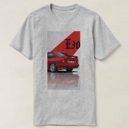 Camiseta Coupe Esportivo Clássico Alemão Vermelho Retrô