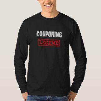 Camiseta Coupon de Compra de cupom de legenda de acoplament