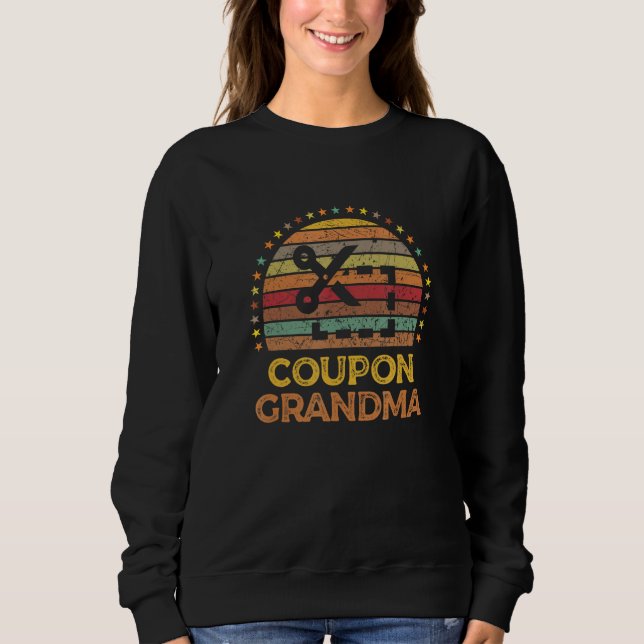 Camiseta Couponing Grandma Coupon Clipper Money Saver Grand (Frente)