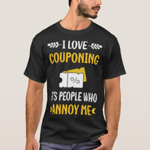 Camiseta Coupons de Cupom de Coupon Annoy do Pessoas