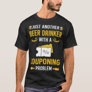 Camiseta Coupons do cupom do beer Drinker Coupon Couponer