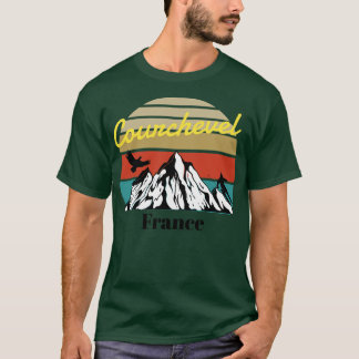 Camiseta Courchevel ski Savoie França