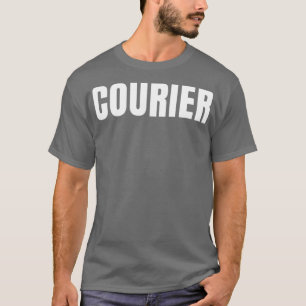 Camiseta Courier Funny Job Title Profissão Aniversário Pres