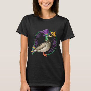 Camiseta Couro Mardi Gras Contas Engraçadas Par