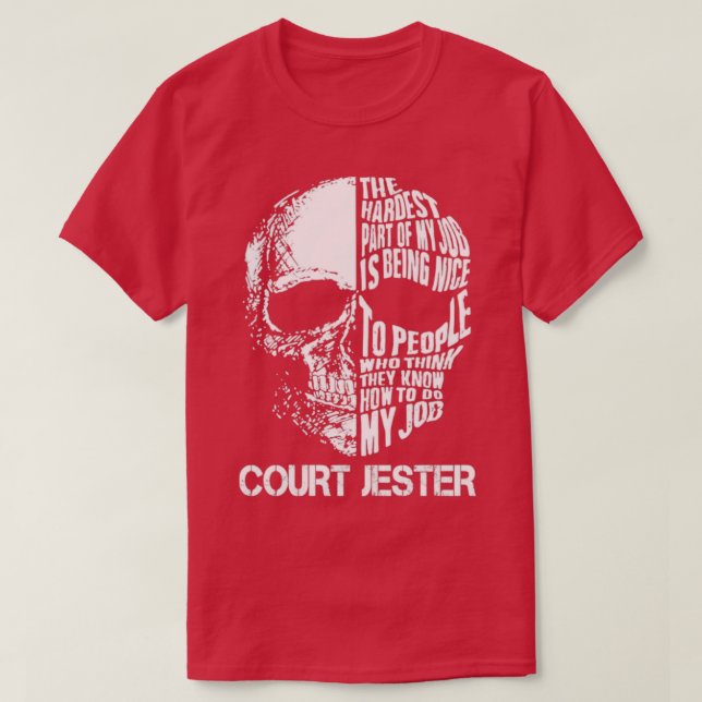 Camiseta Court Jester (Frente do Design)