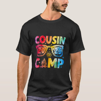 Camiseta Cousin Camp 2025 Family Vacation Summer Camping
