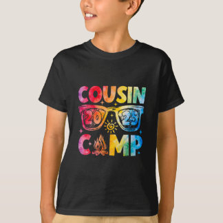 Camiseta Cousin Camp 2025 Family Vacation Summer Camping