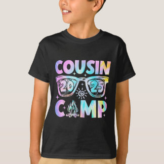 Camiseta Cousin Camp 2025 Family Vacation Summer Camping 2