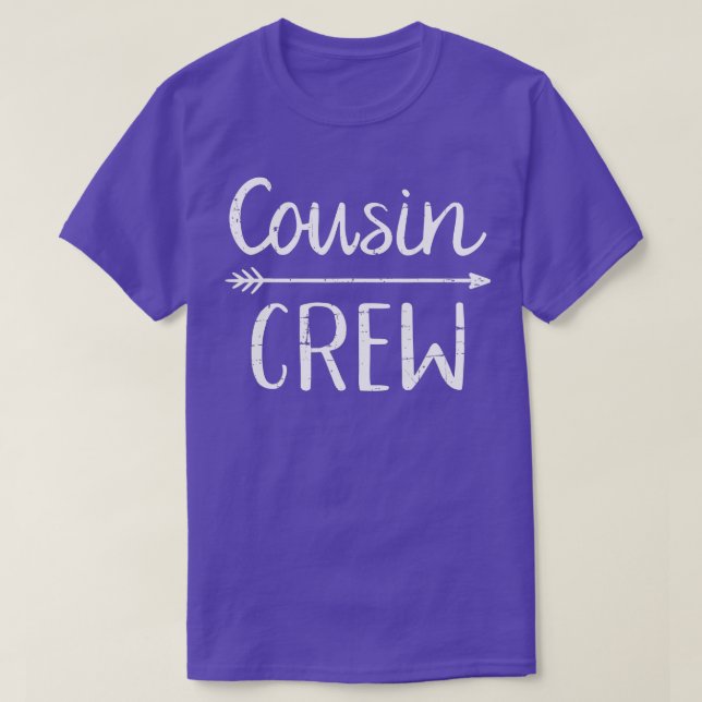 Camiseta Cousin Crew (Frente do Design)