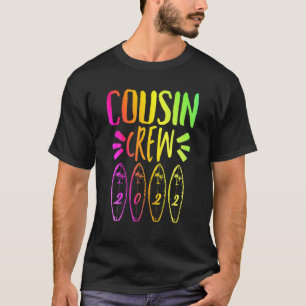 Camiseta Cousin Crew 2022 Summer Vacation Beach Matching Fa