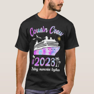 Camiseta Cousin Crew 2023 Tie Dye Cruise Lover