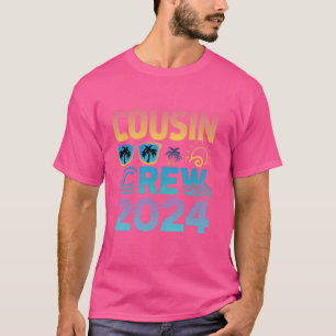 Camiseta Cousin Crew 2024 Summer Family Vacation Beach Trip