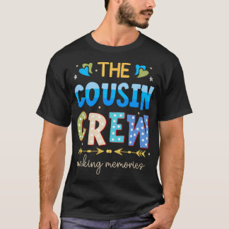 Camiseta Cousin Crew 2025 Memórias do Fazer Férias da Famíl