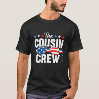 Camiseta Cousin Crew 4 De Julho Família Patriótica American