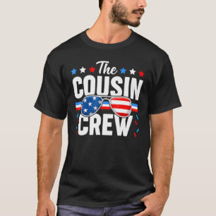 Camiseta Cousin Crew 4 de julho Família Patriótica American