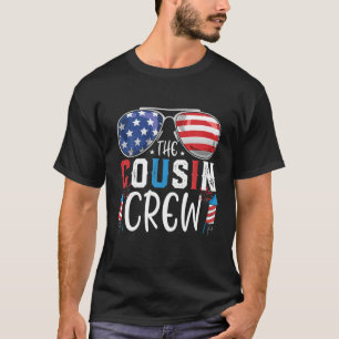 Camiseta Cousin Crew 4 De Julho Família Patriótica American