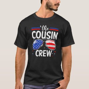 Camiseta Cousin Crew 4 de julho Família Patriótica American