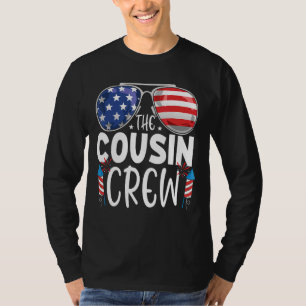 Camiseta Cousin Crew 4 De Julho, Matança Familiar Americana