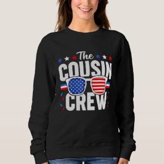 Camiseta Cousin Crew 4th of July Patriotic American Family 