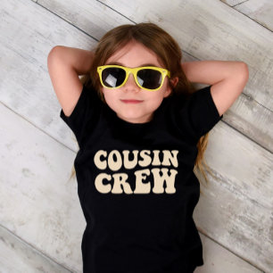 Camiseta Cousin Crew   Beige Matching Family Unisex Kids