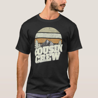 Camiseta Cousin Crew Camping Outdoor Sunset Summer Camp 1