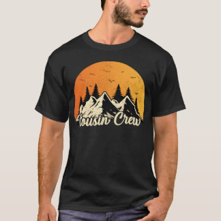 Camiseta Cousin Crew Cousins Summer Camp Retro Vintage gift