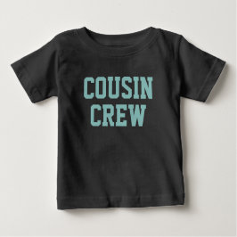 Camiseta Cousin Crew | Crianças de Correspondência Teal