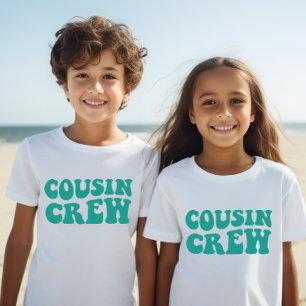 Camiseta Cousin Crew Crianças Familiares De Correspondênc