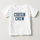 Camiseta Cousin Crew | Crianças Marinhos Camisa-bebê (Frente)