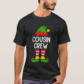 Camiseta Cousin Crew Elf Xmas Family Matching Elf Squad Chr