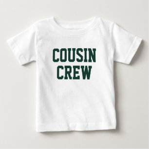 Camiseta Cousin Crew   Emerald Green Matching Kids