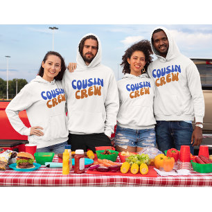 Camiseta Cousin Crew Família Correspondente Cousin Squad