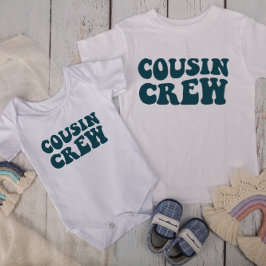 Camiseta Cousin Crew | Família de Correspondência de Teais