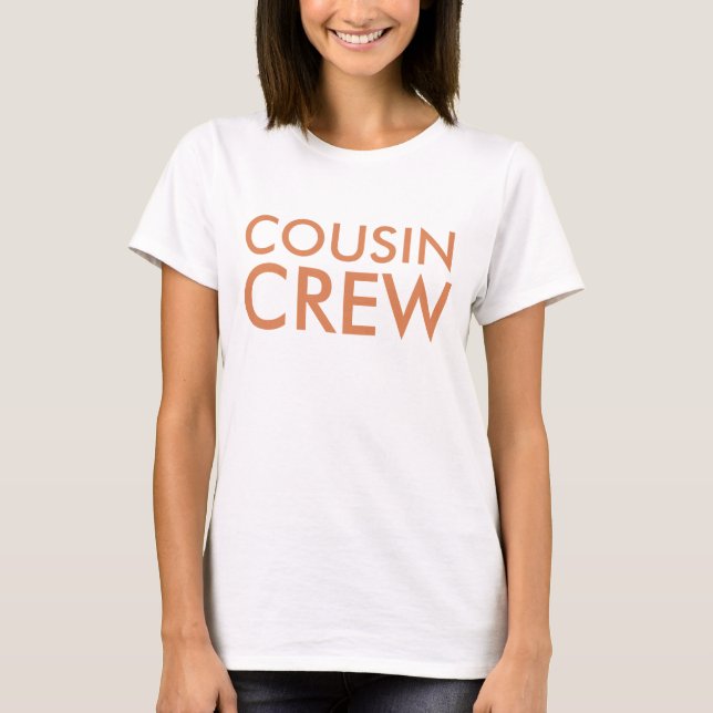 Camiseta Cousin Crew | Família de Primos Correspondentes (Frente)