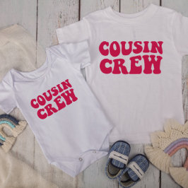 Camiseta Cousin Crew | Família Fuchsia Matching