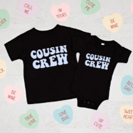Camiseta Cousin Crew | Família Sky Blue Matching