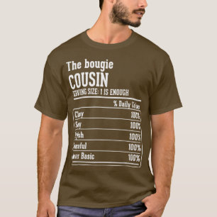 Camiseta Cousin Crew Fatos Nutricionais de Bougie Cousin