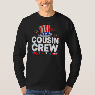 Camiseta Cousin Crew Happy 4th Of July Uncle Sam Hat US Ame