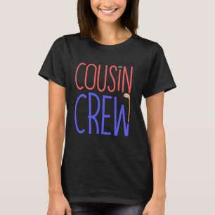Camiseta Cousin Crew Hockey Amadurece Família Esporte Vinta