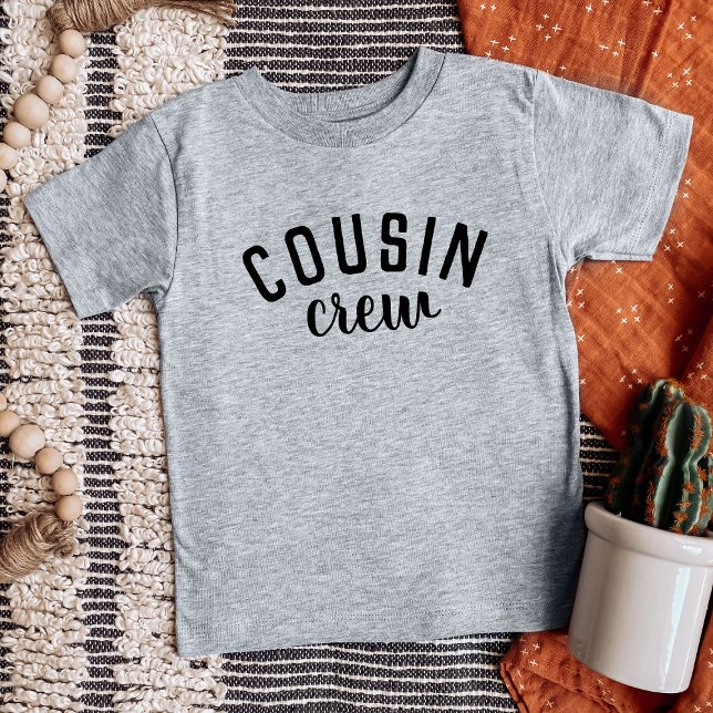 Camiseta Cousin Crew Kids (Criador carregado)