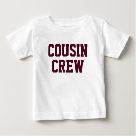 Camiseta Cousin Crew | Miúdos Borgonhosos