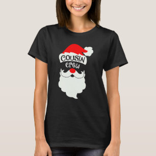 Camiseta Cousin Crew Papais noeis Natal Pajama Holiday Boy